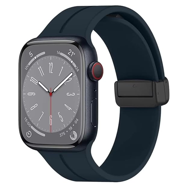 Silicone Magnetic Buckle Midnight Blue