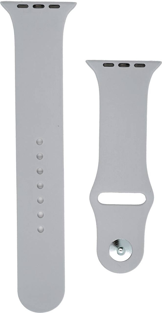 Plane Silicone Strap Grey