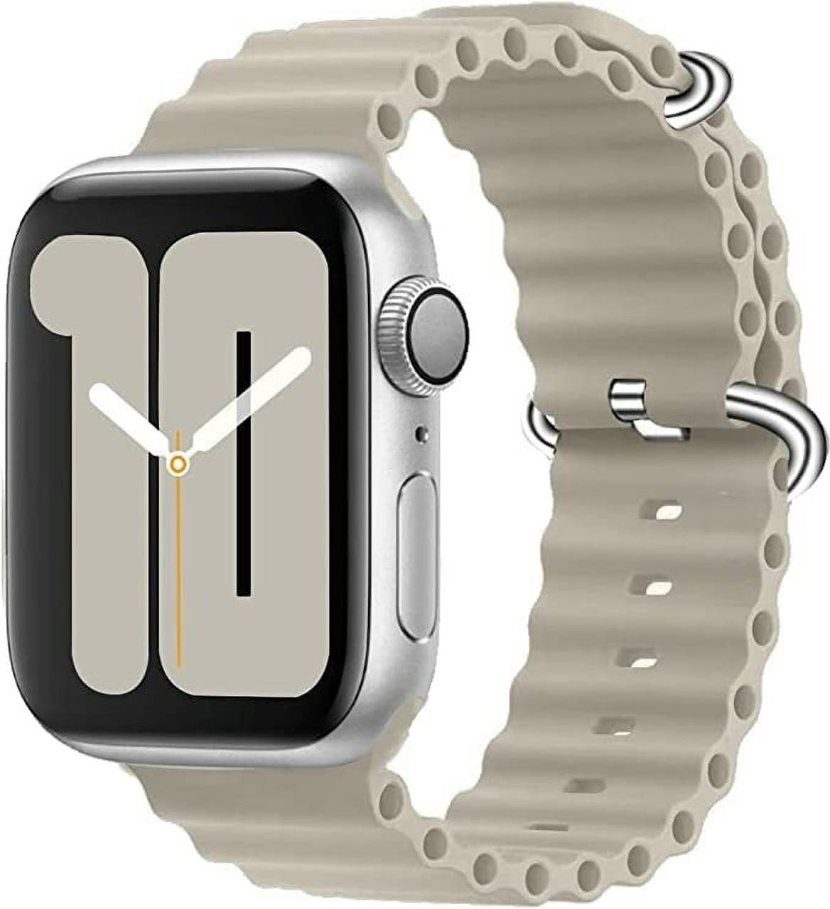 Ocean Silicone Strap Cream