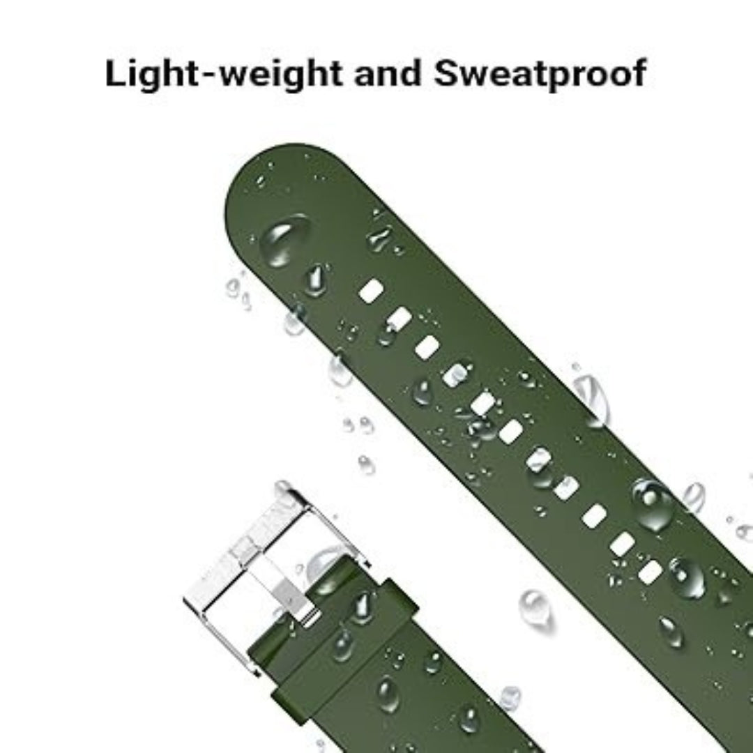 Green Silicone Plane Hock Lock Strap