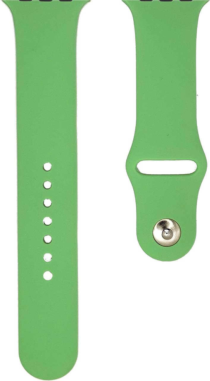 Plane Silicone Strap Light Green