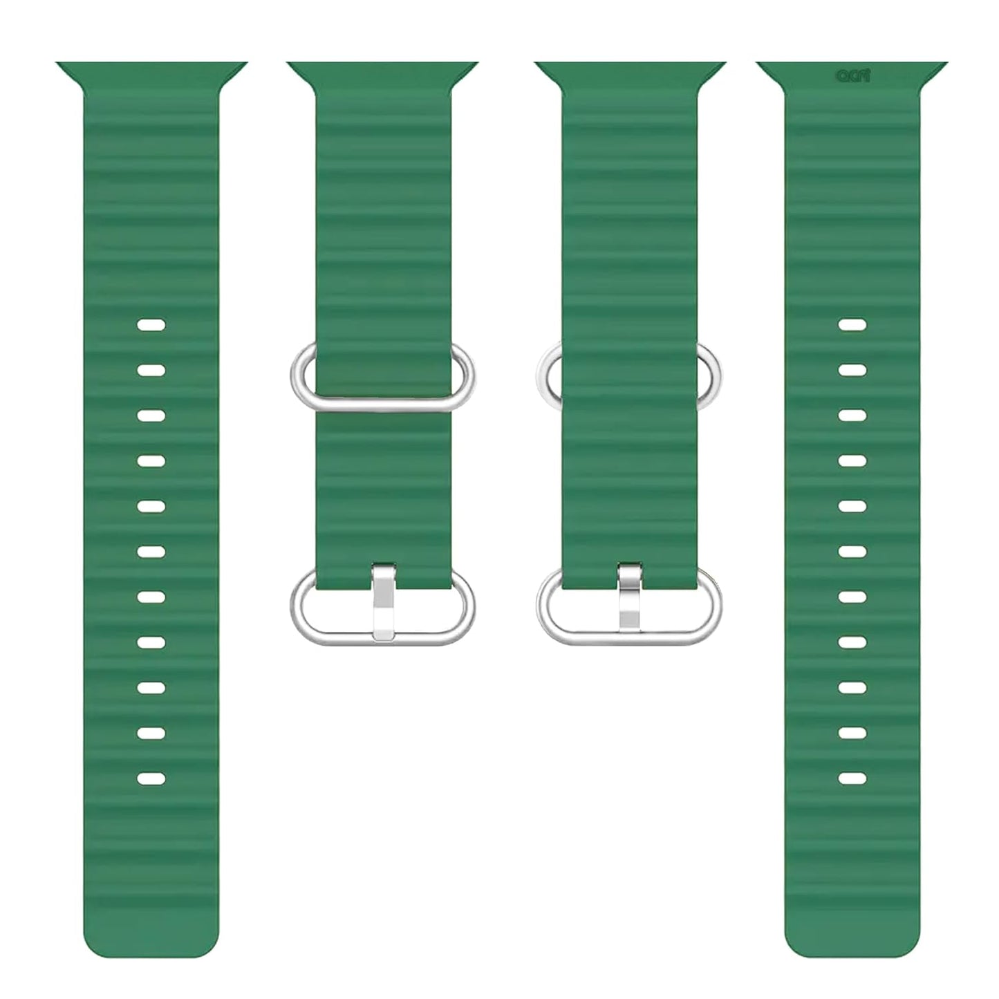 Ocean Silicone Strap Green