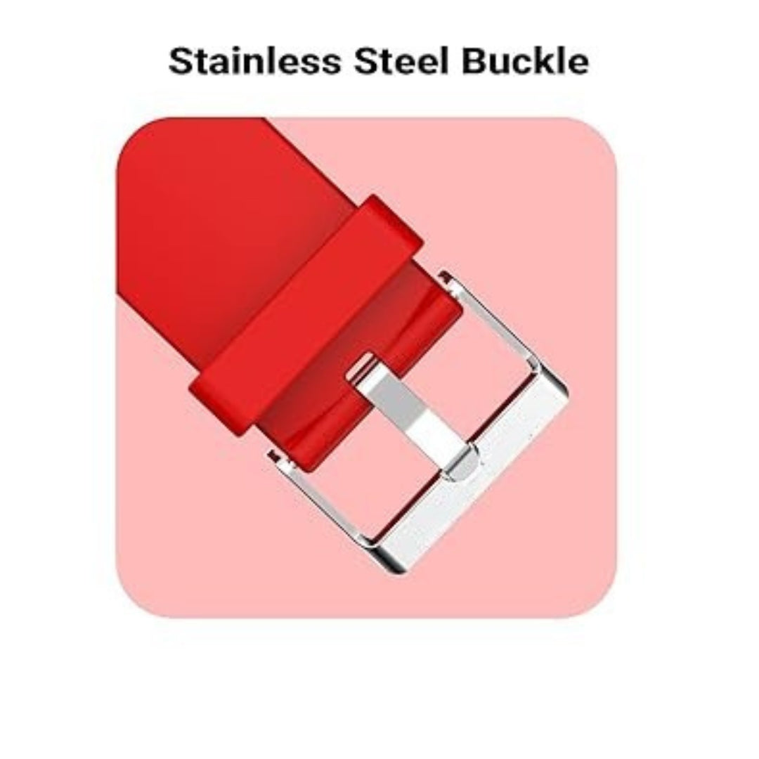 Red Silicone Plane Hock Lock Strap