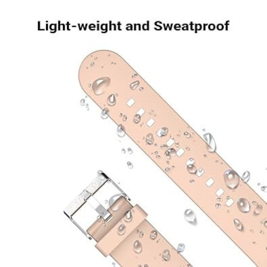 Pink Silicone Plane Hock Lock Strap