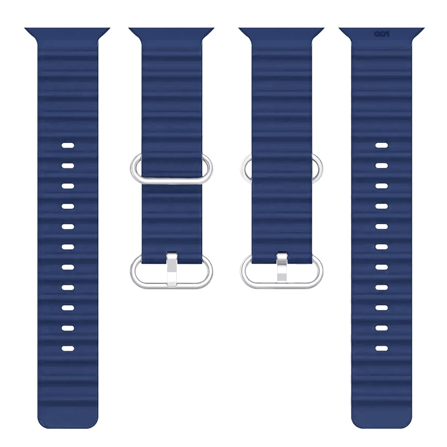 Ocean Silicone Strap Dark Blue