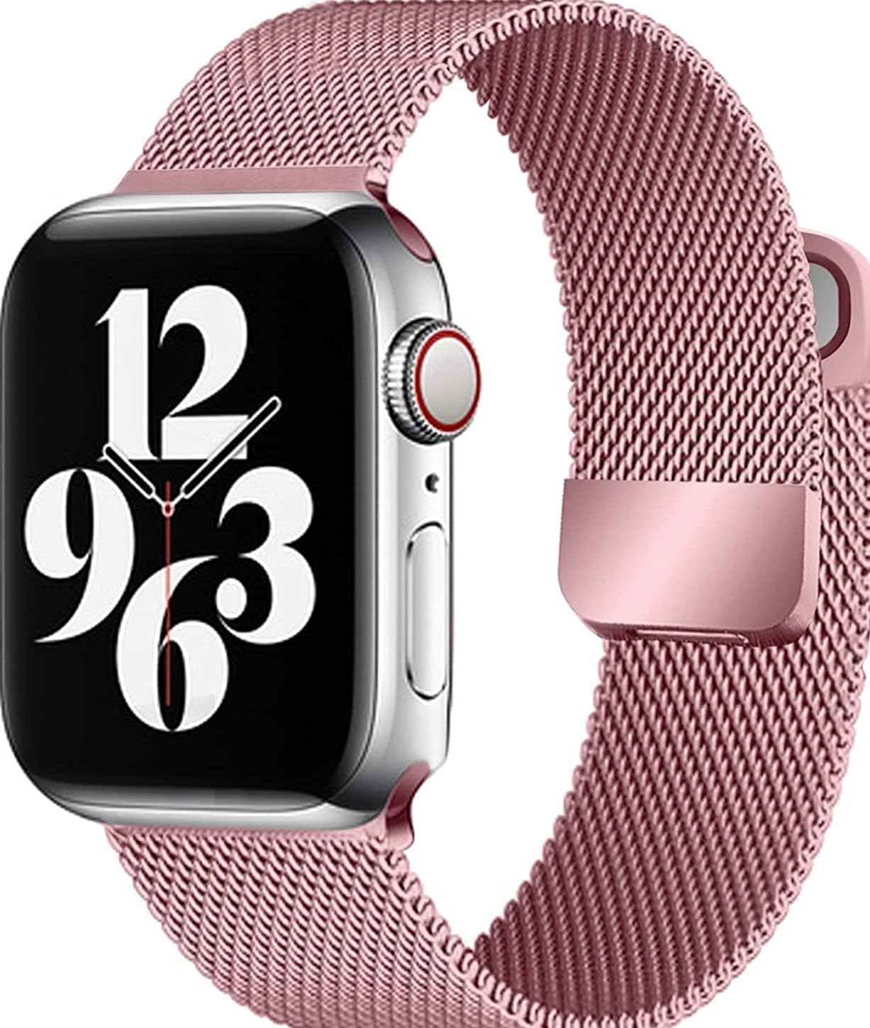 Rose Gold Stainless Steel with Magnetic Wristband Strap