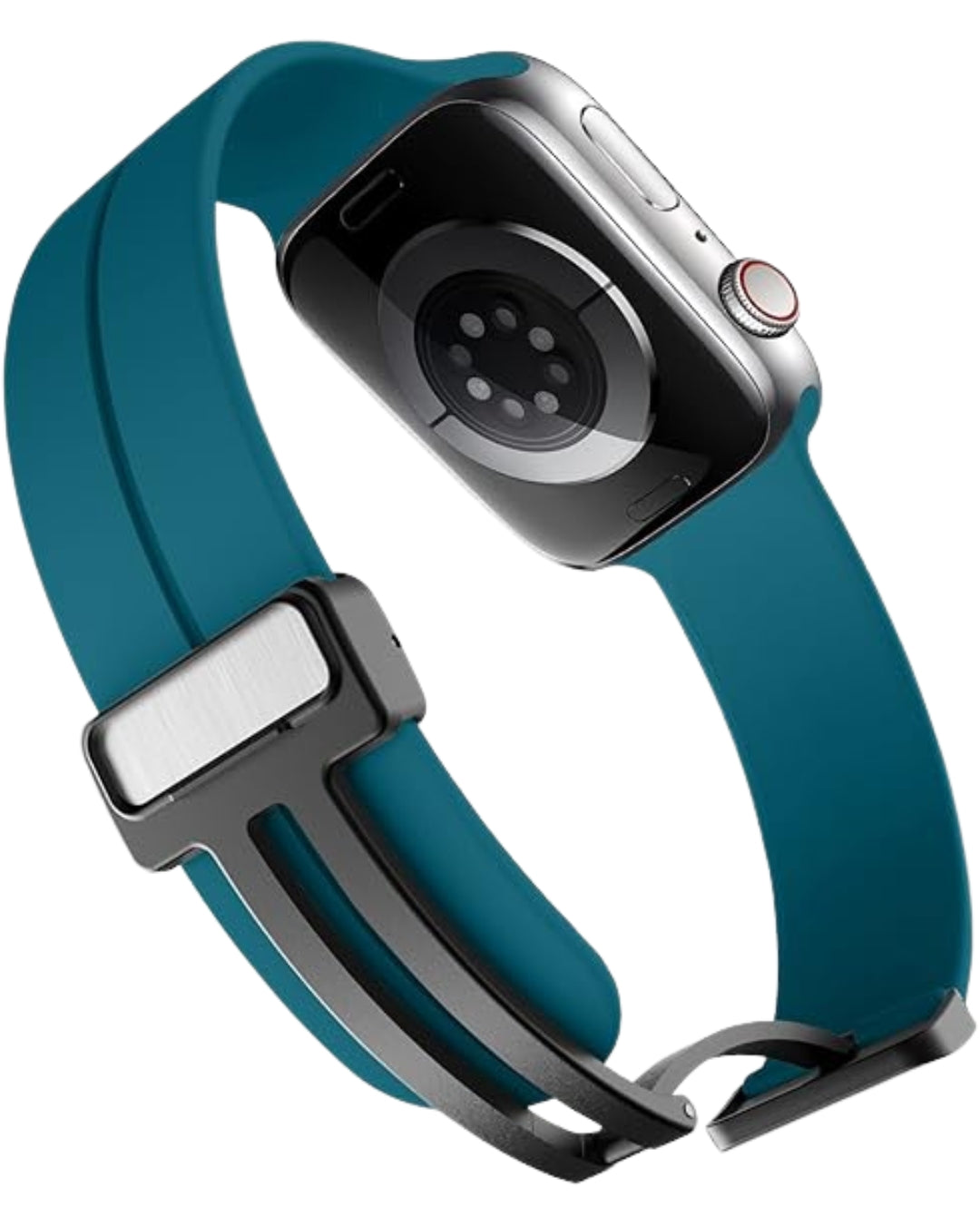 Silicone Magnetic Buckle Spacy Teal Green