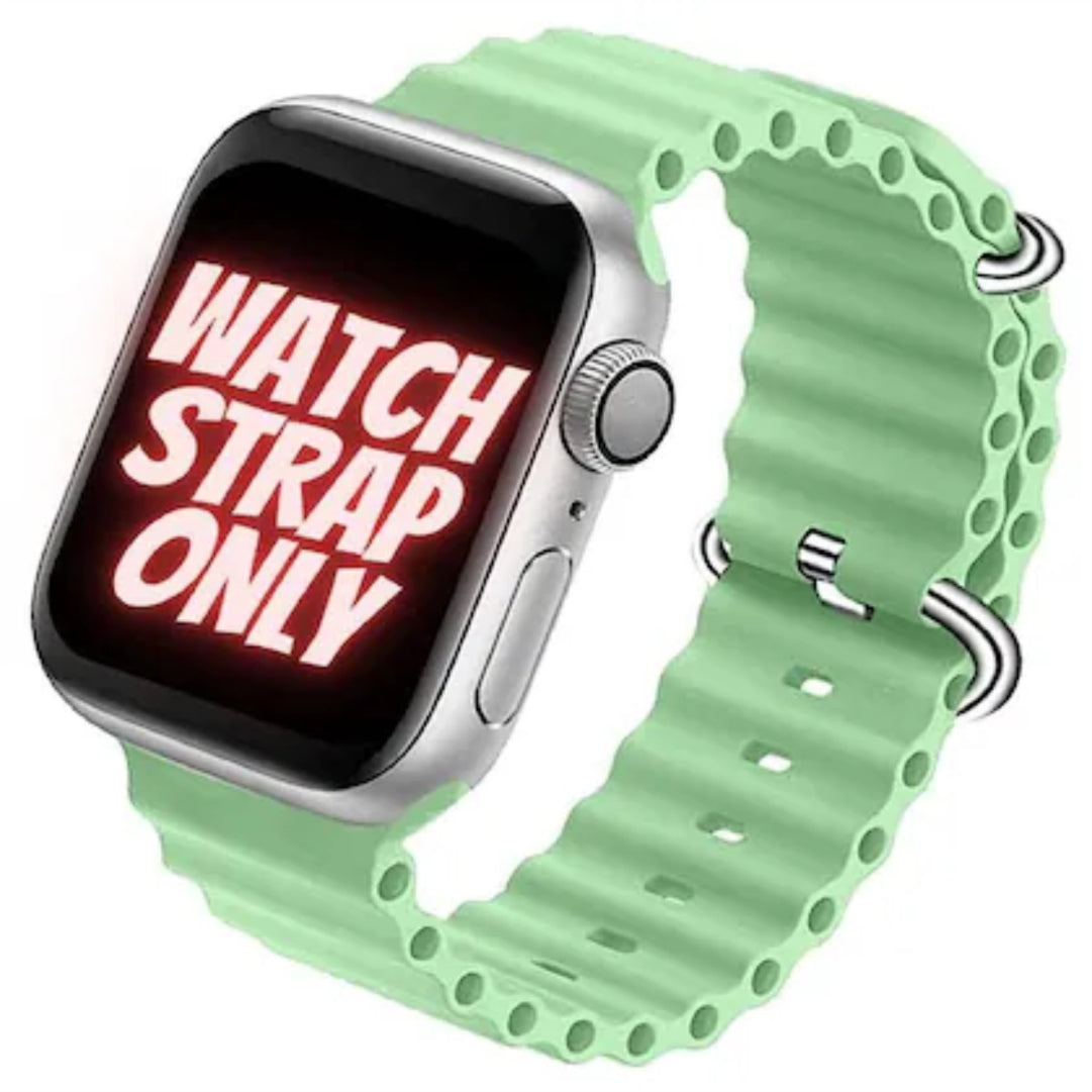 Ocean Silicone Strap Light Green