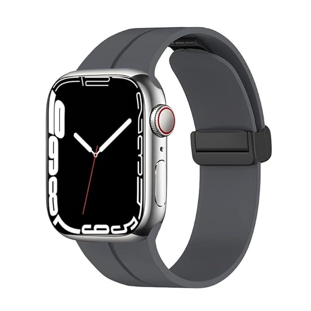 Silicone Magnetic Buckle Spacy Grey