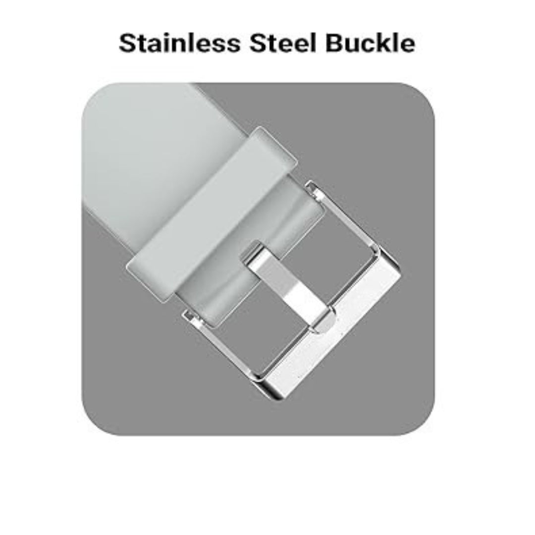 Grey Silicone Plane Hock Lock Strap