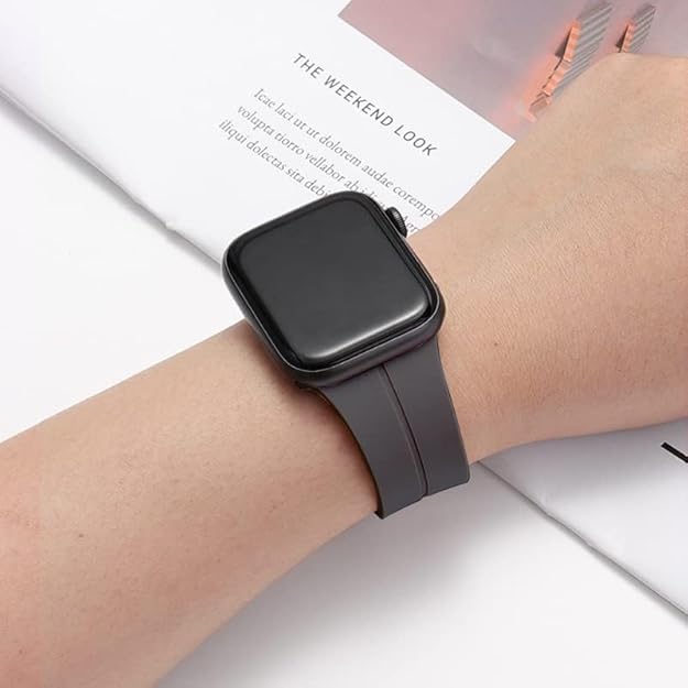 Silicone Magnetic Buckle Spacy Grey