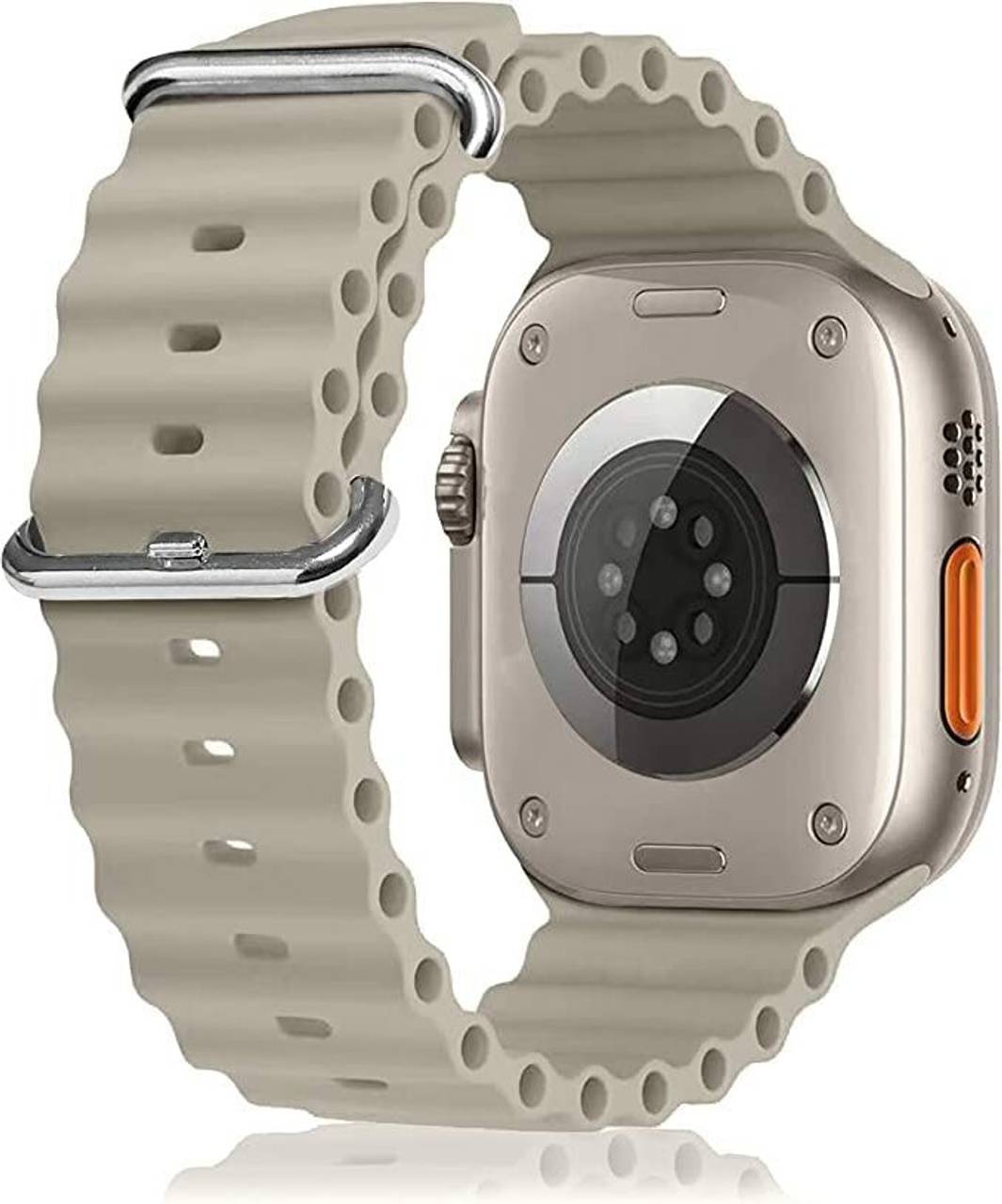 Ocean Silicone Strap Cream