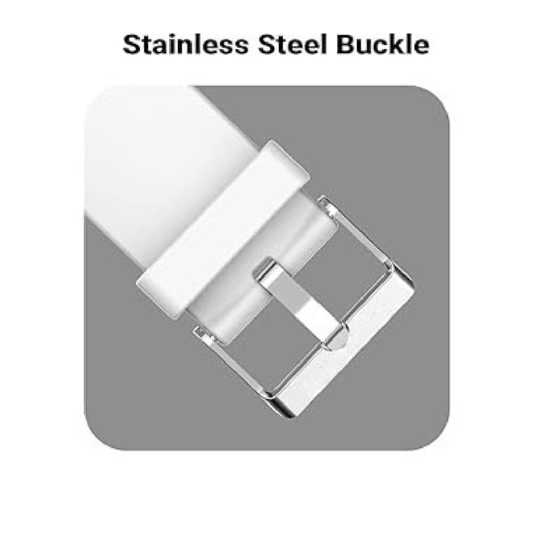 White Silicone Plane Hock Lock Strap