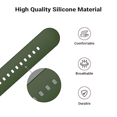 Green Silicone Plane Hock Lock Strap