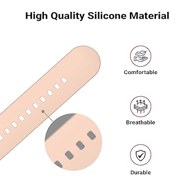 Pink Silicone Plane Hock Lock Strap