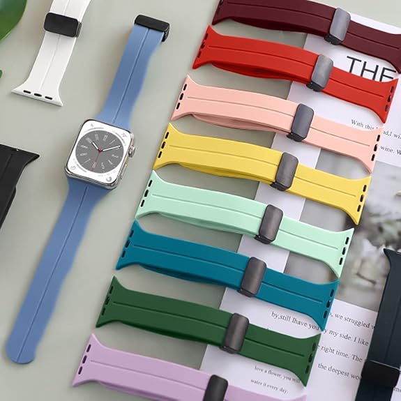 Silicone Magnetic Buckle Spacy Teal Green