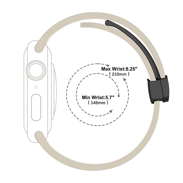 Silicone Magnetic Buckle Starlight