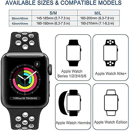 Black & Green Luxury Silicone Strap