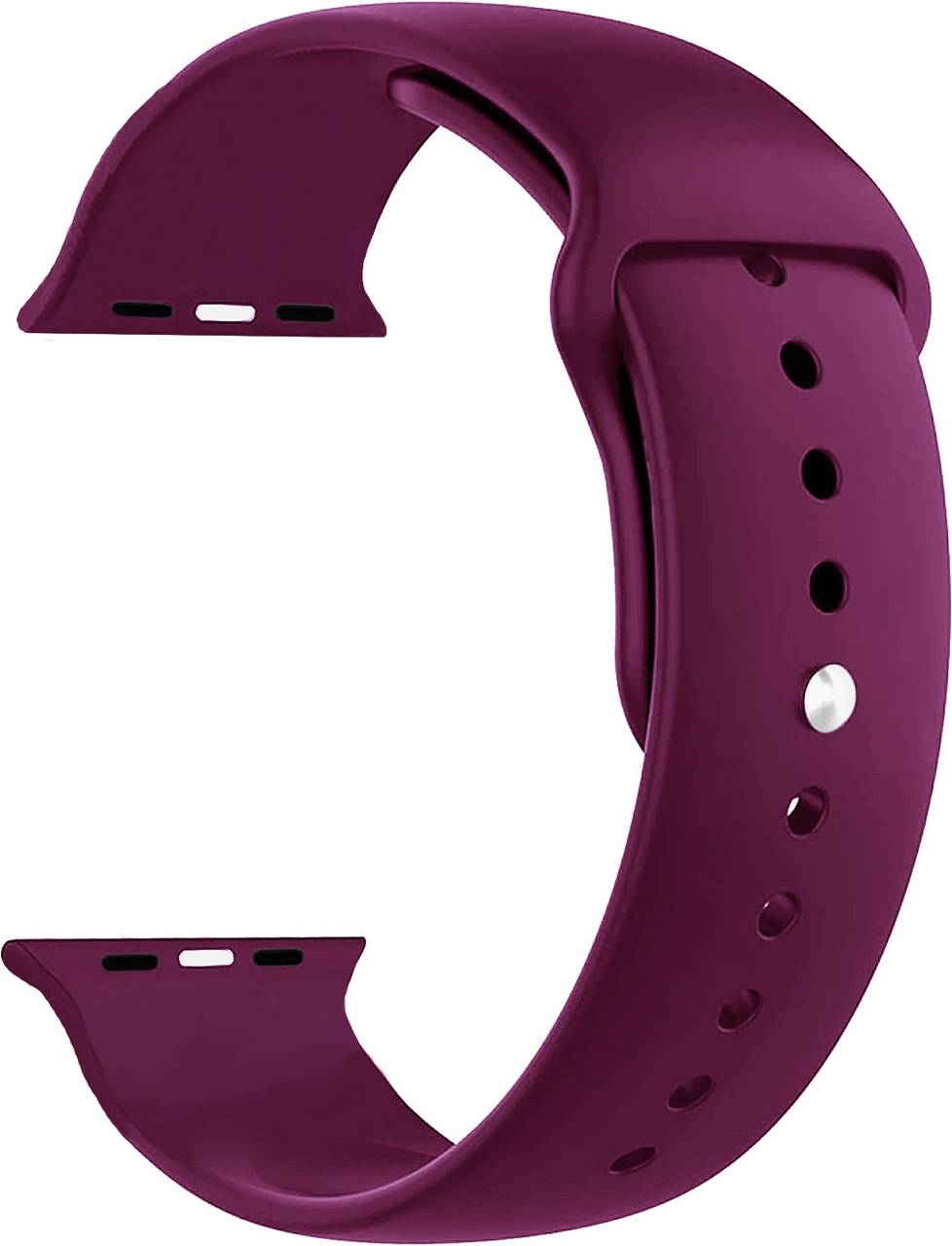 Plane Silicone Strap Dark Purple