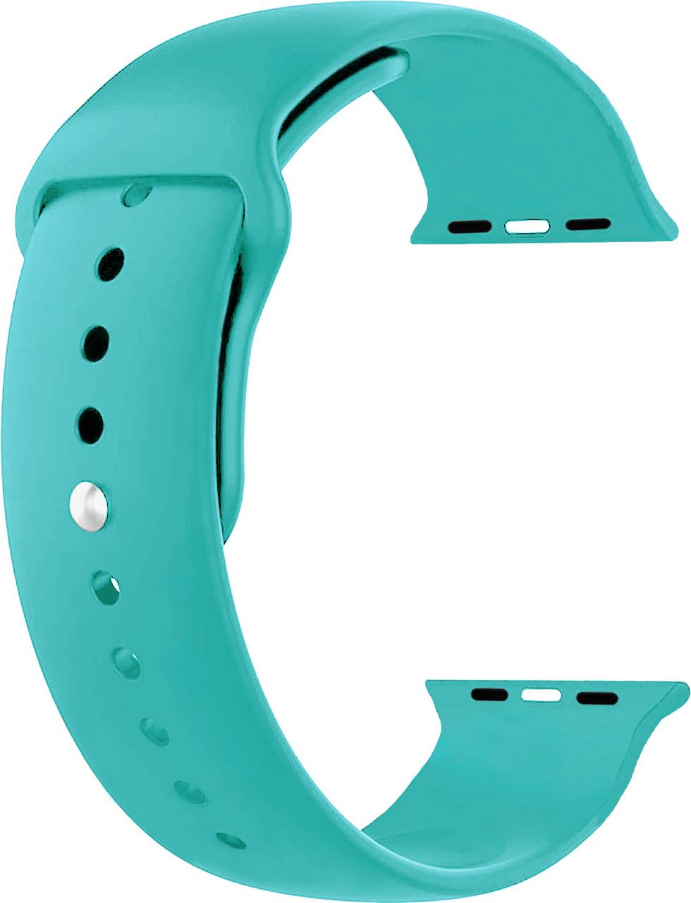 Plane Silicone Strap Light Blue