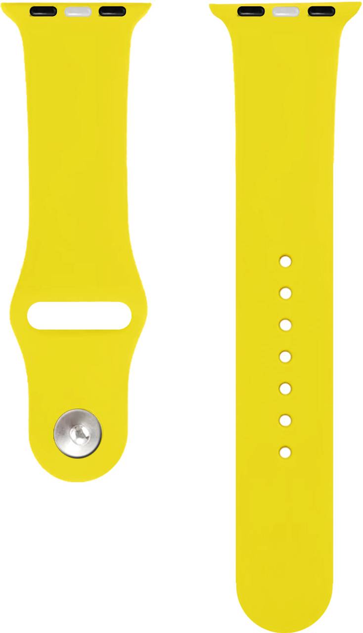 Plane Silicone Strap Yellow