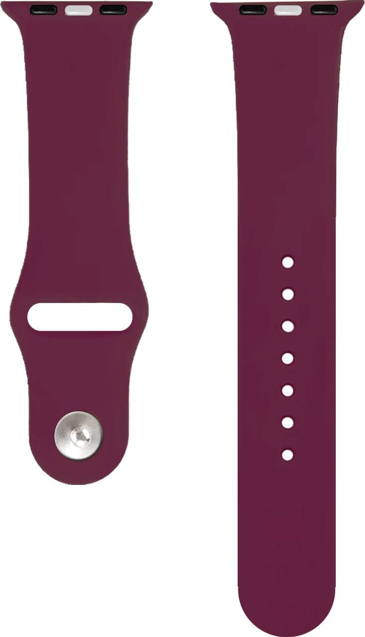 Plane Silicone Strap Dark Purple