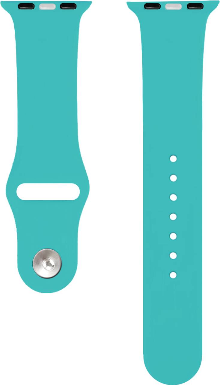 Plane Silicone Strap Light Blue