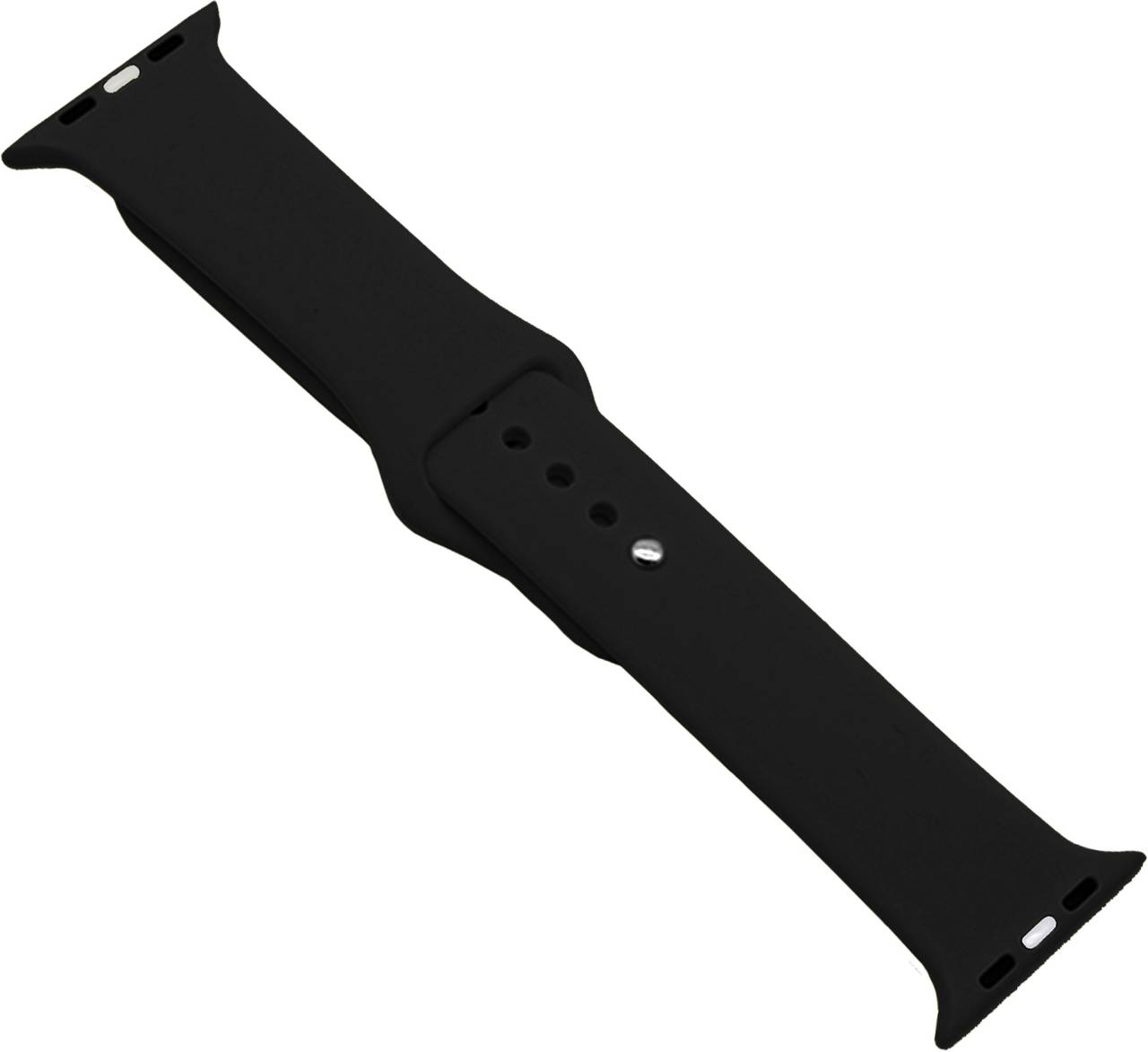 Plane Silicone Strap Black