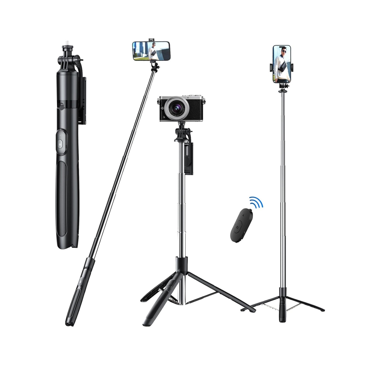 Q16 Magic Snapshot Long Selfie Stick