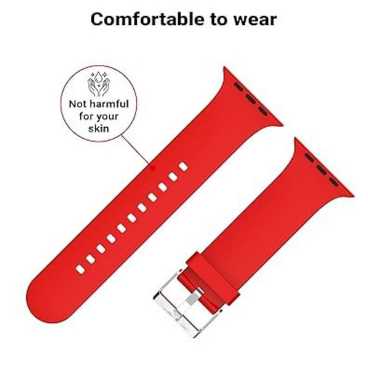 Red Silicone Plane Hock Lock Strap