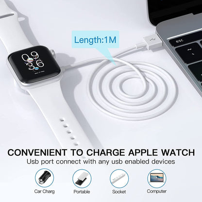 iWatch Series Ultra Smart Watch Charger Magnetic Fast Charging Cable [Portable] Magnetic WirelessiWatch Series Ultra Smart Watch Charger Magnetic Fast Charging Cable [Portable] Magnetic Wireless