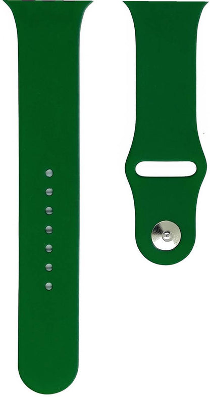 Plane Silicone Strap Dark Green
