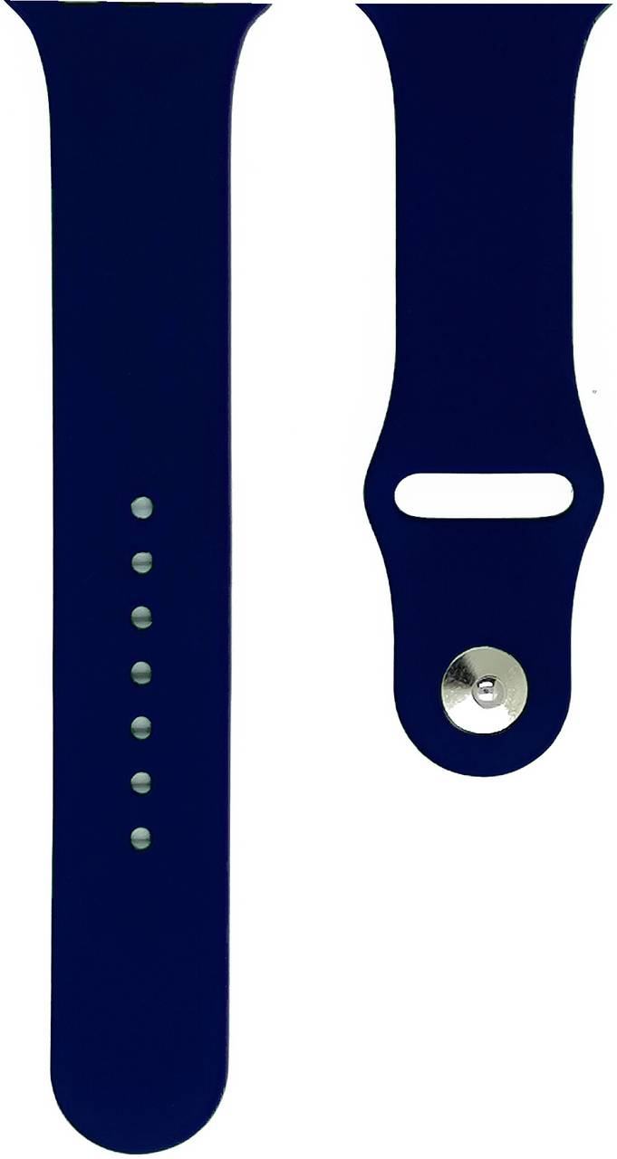 Plane Silicone Strap Navy Blue
