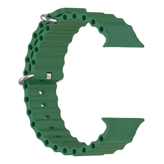 Ocean Silicone Strap Green