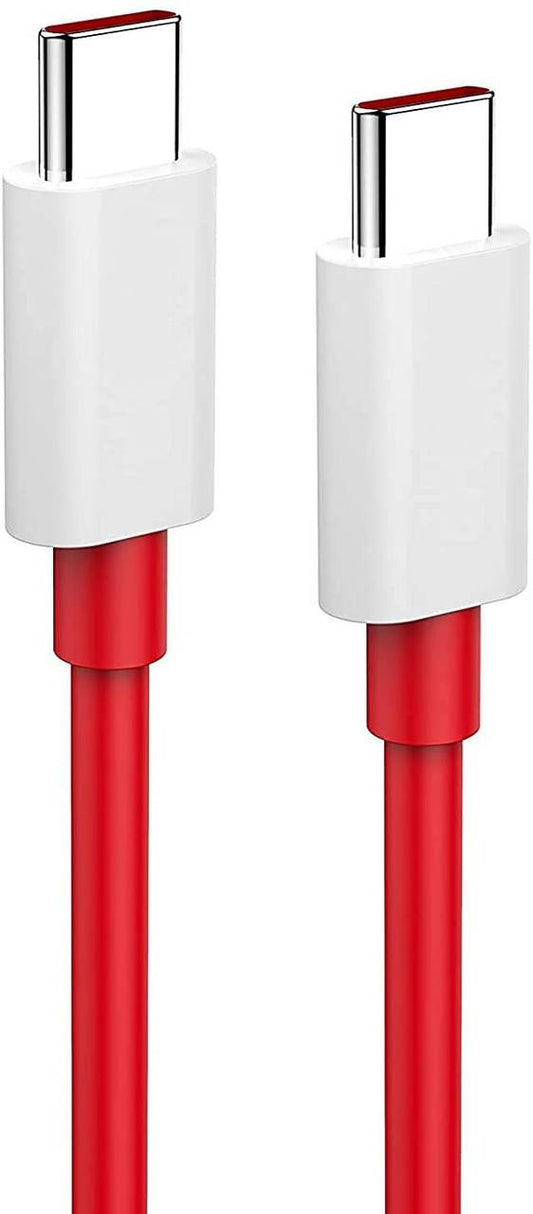 NINESTAR TYPE -C TO C 1M RED Power Meter for Cables