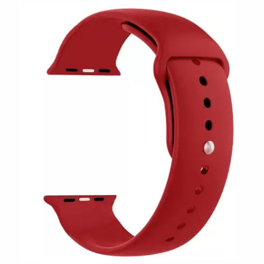 Plane Silicone Strap Red