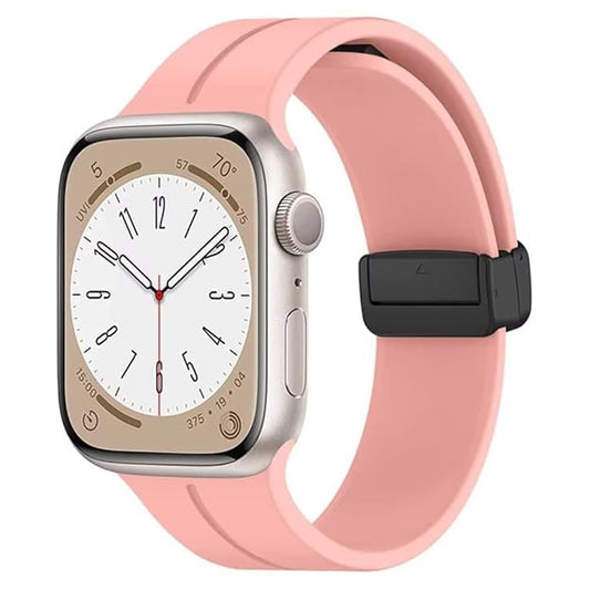 Silicone Magnetic Buckle Light Pink