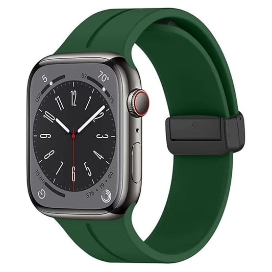 Silicone Magnetic Buckle Army Green