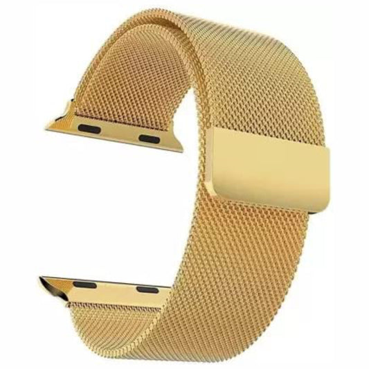 Gold Stainless Steel with Magnetic Wristband Strap