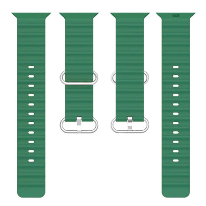 Ocean Silicone Strap Green