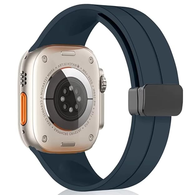 Silicone Magnetic Buckle Midnight Blue
