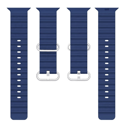 Ocean Silicone Strap Dark Blue