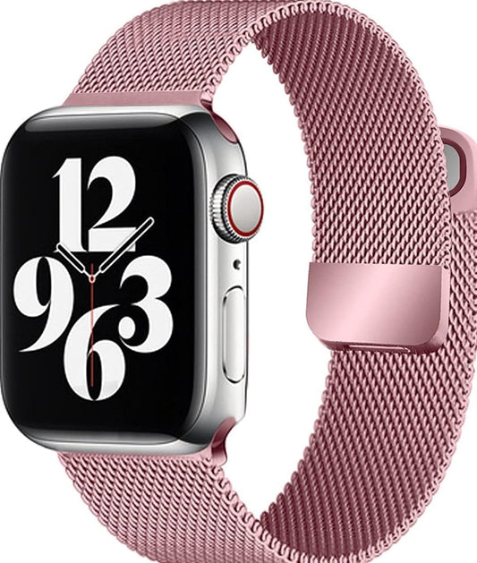 Rose Gold Stainless Steel with Magnetic Wristband Strap