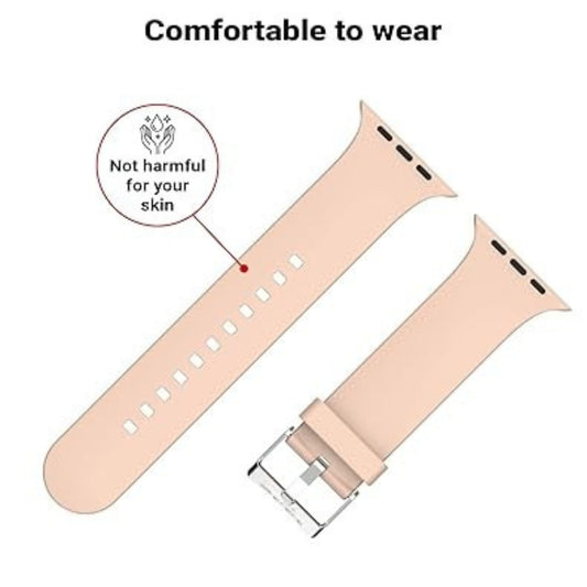 Pink Silicone Plane Hock Lock Strap
