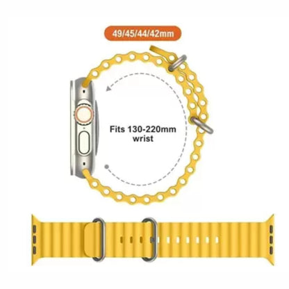 Ocean Silicone Strap Yellow