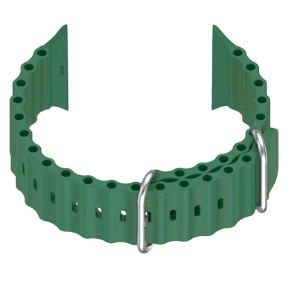 Ocean Silicone Strap Green