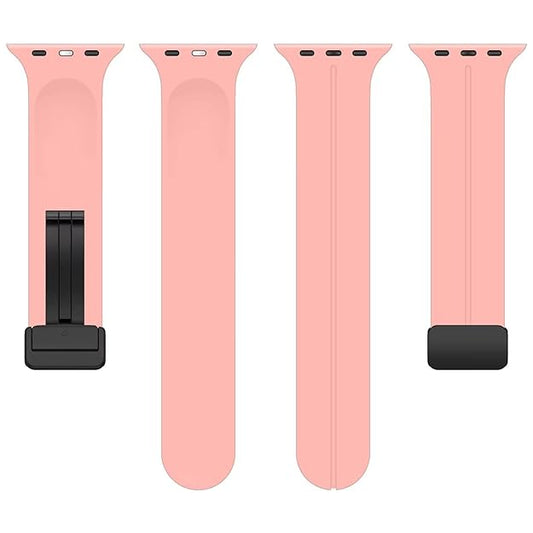Silicone Magnetic Buckle Light Pink