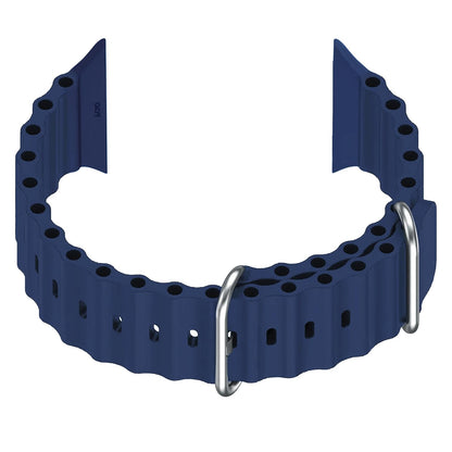 Ocean Silicone Strap Dark Blue