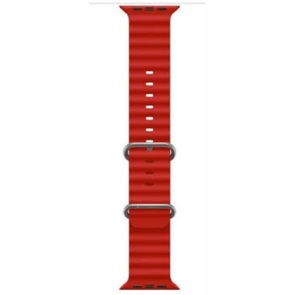 Ocean Silicone Strap Red