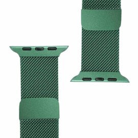 Green Stainless Steel with Magnetic Wristband Strap